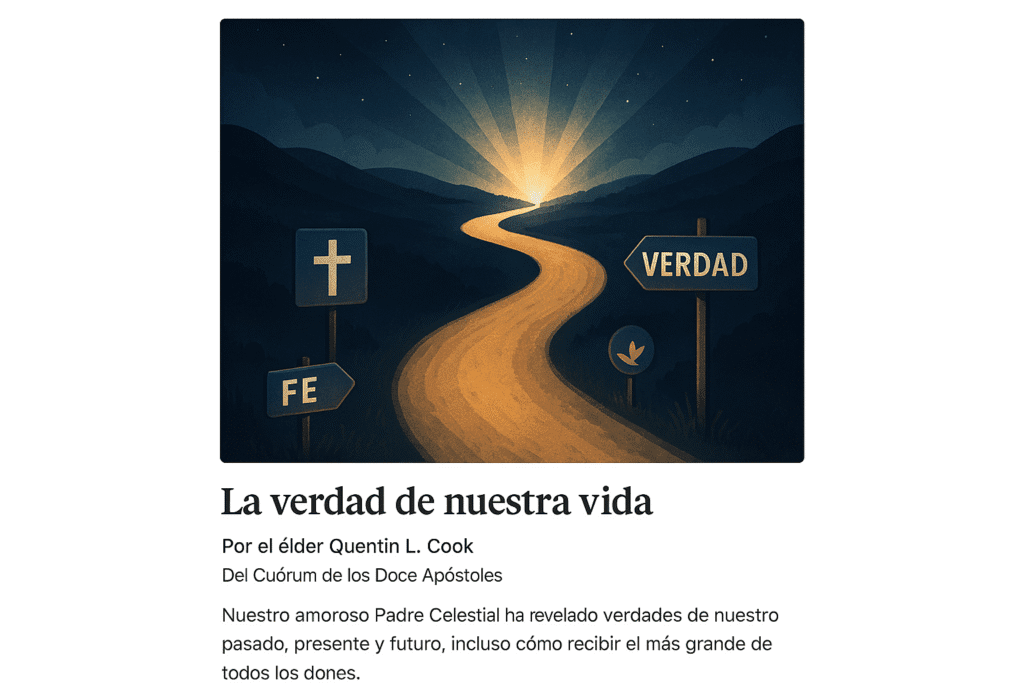 la verdad de nuestra vida