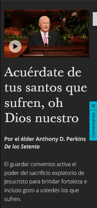 Acuerdate de tus santos que sufren, oh Dios nuestro