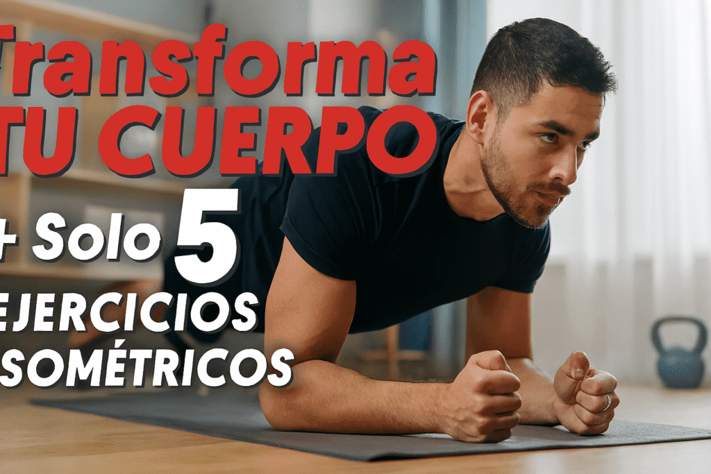 💪 Transforma tu cuerpo con solo 5 ejercicios isométricos