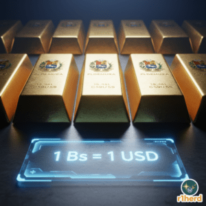 Es posible un Bolívar a Dolar 1 a 1 con el Oro-09
