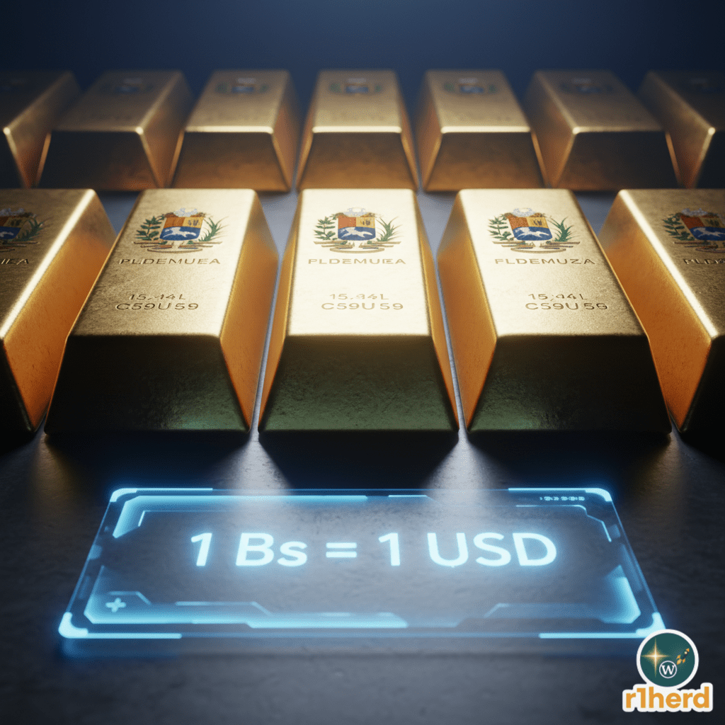 Es posible un Bolívar a Dolar 1 a 1 con el Oro-09